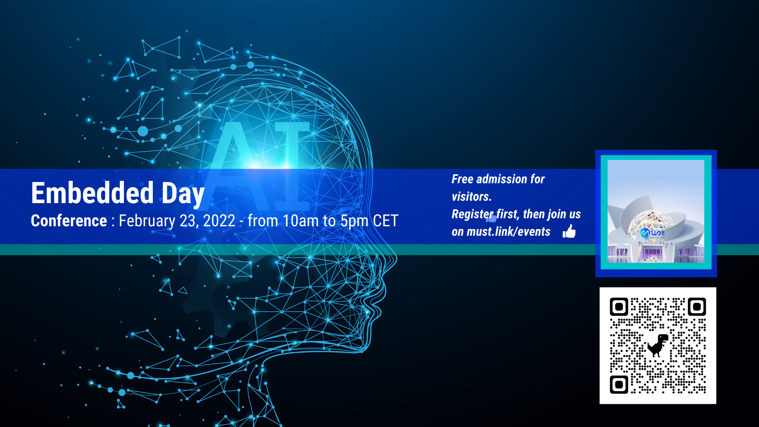 The Embedded Day an event arranged by Must at 23rd February 2022